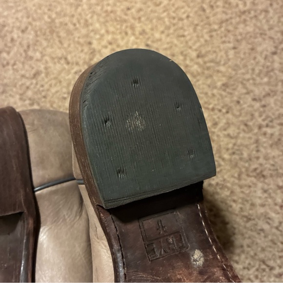 Frye gray Leather Ankle Booties - Picture 11 of 11